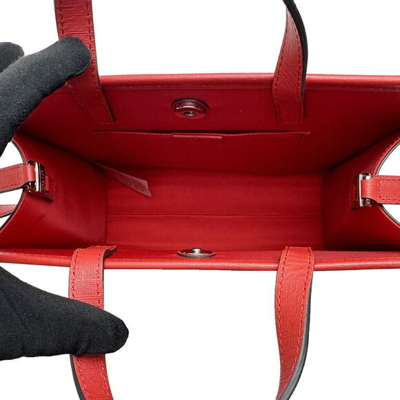 Gucci Bag by Yuko Higuchi Leather Cat Red White - Picture 2 of 7